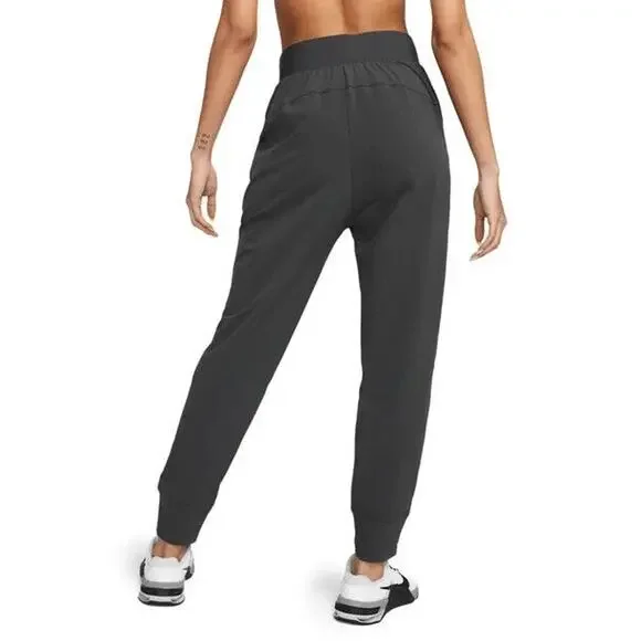 Nike Lady Bliss Training Pants Pull On Running CU5849-070 Gray Women's Medium - Picture 10 of 15